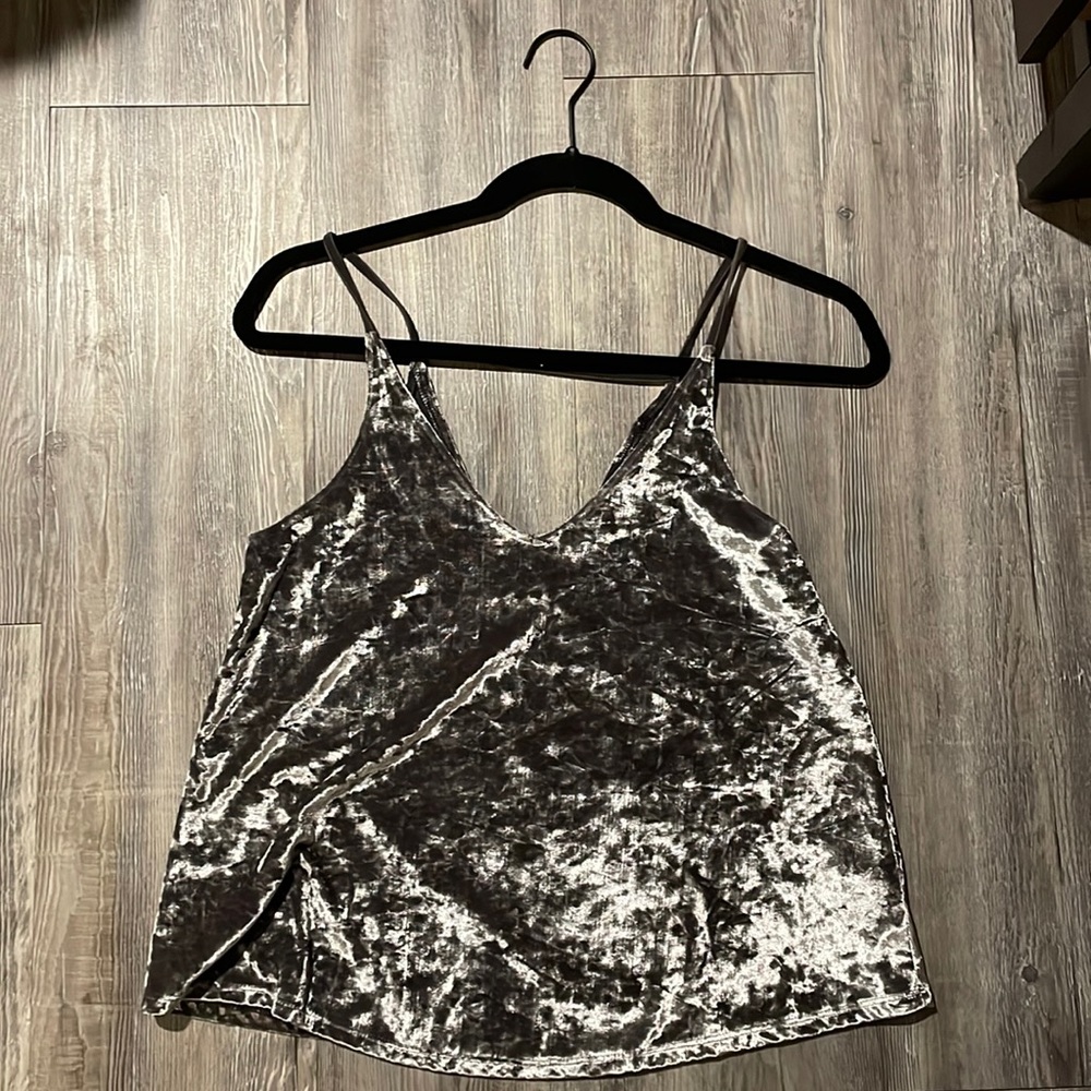 American Eagle Metallic Tank Top